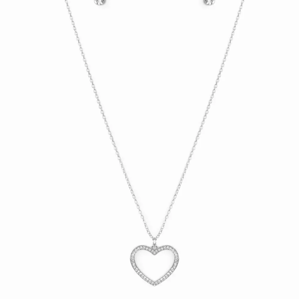 Paparazzi Jewelry Accessories - GLOW by Heart - White Necklace - Vintage